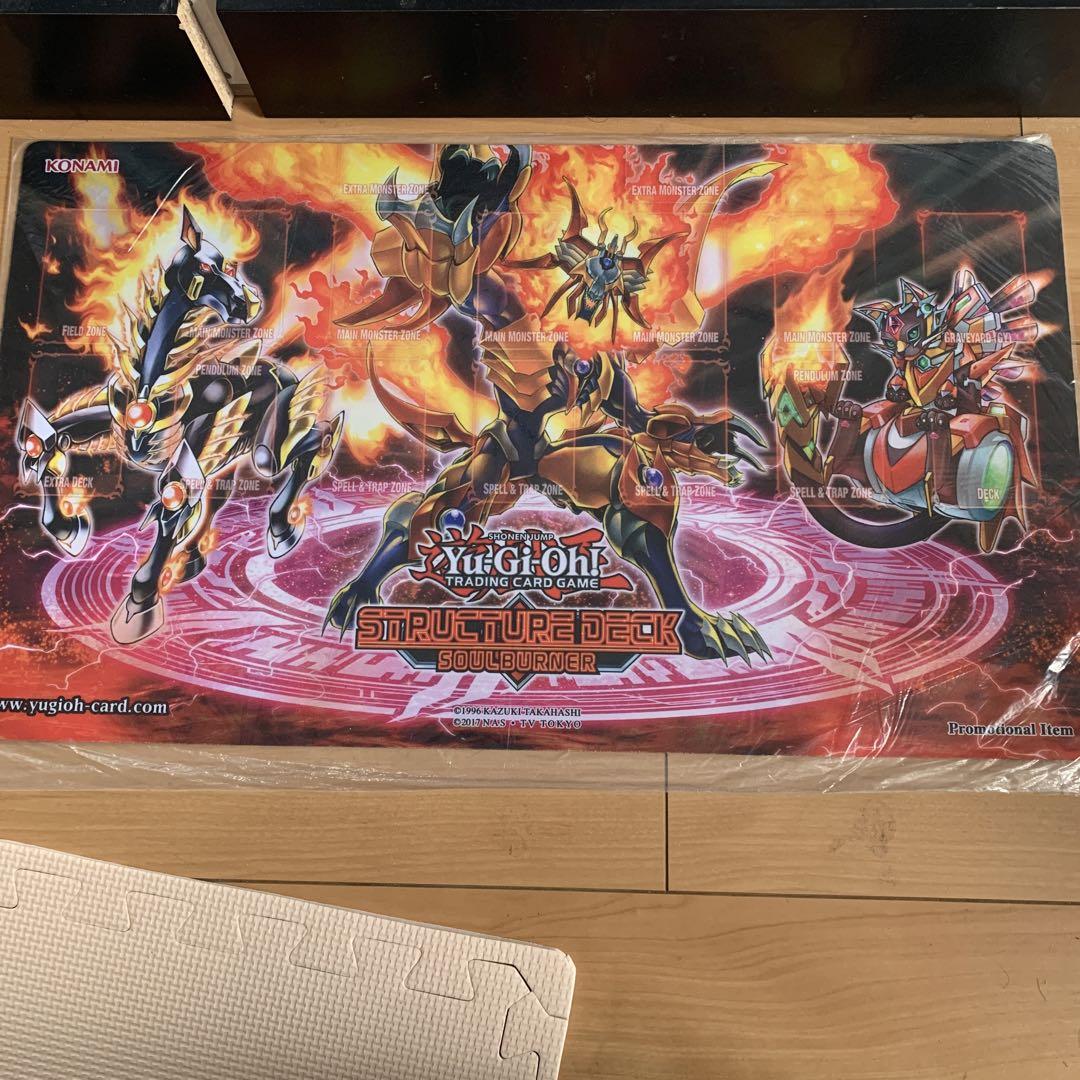 遊戯王OCG ソウルバーナー／レイジングフェニックス　公式プレイマット 遊戯王OCG ソウルバーナー／レイジングフェニックス 公式プレイ