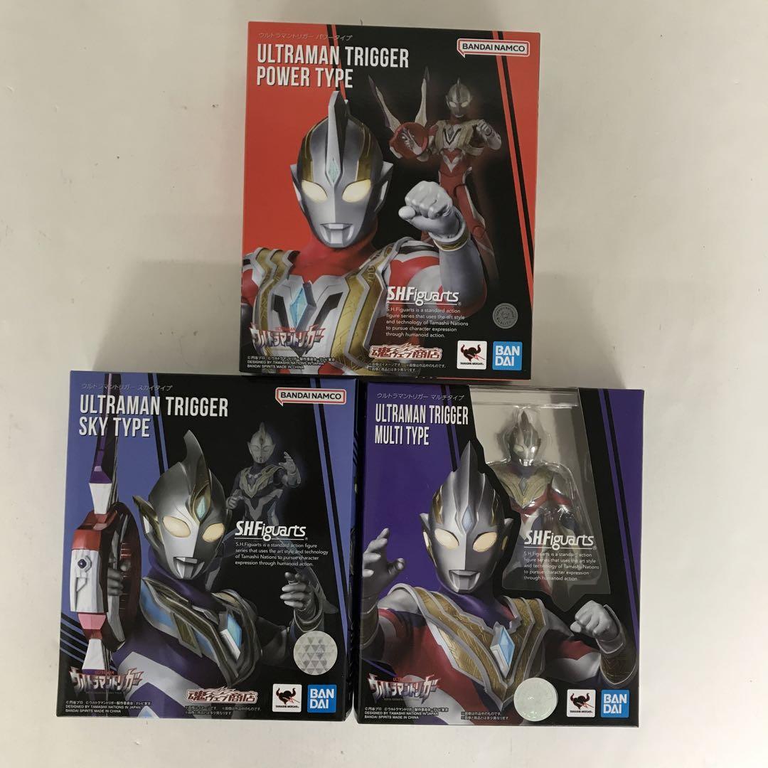 S.H.Figuarts ウルトラマントリガー 3種セット（簡易レビュー