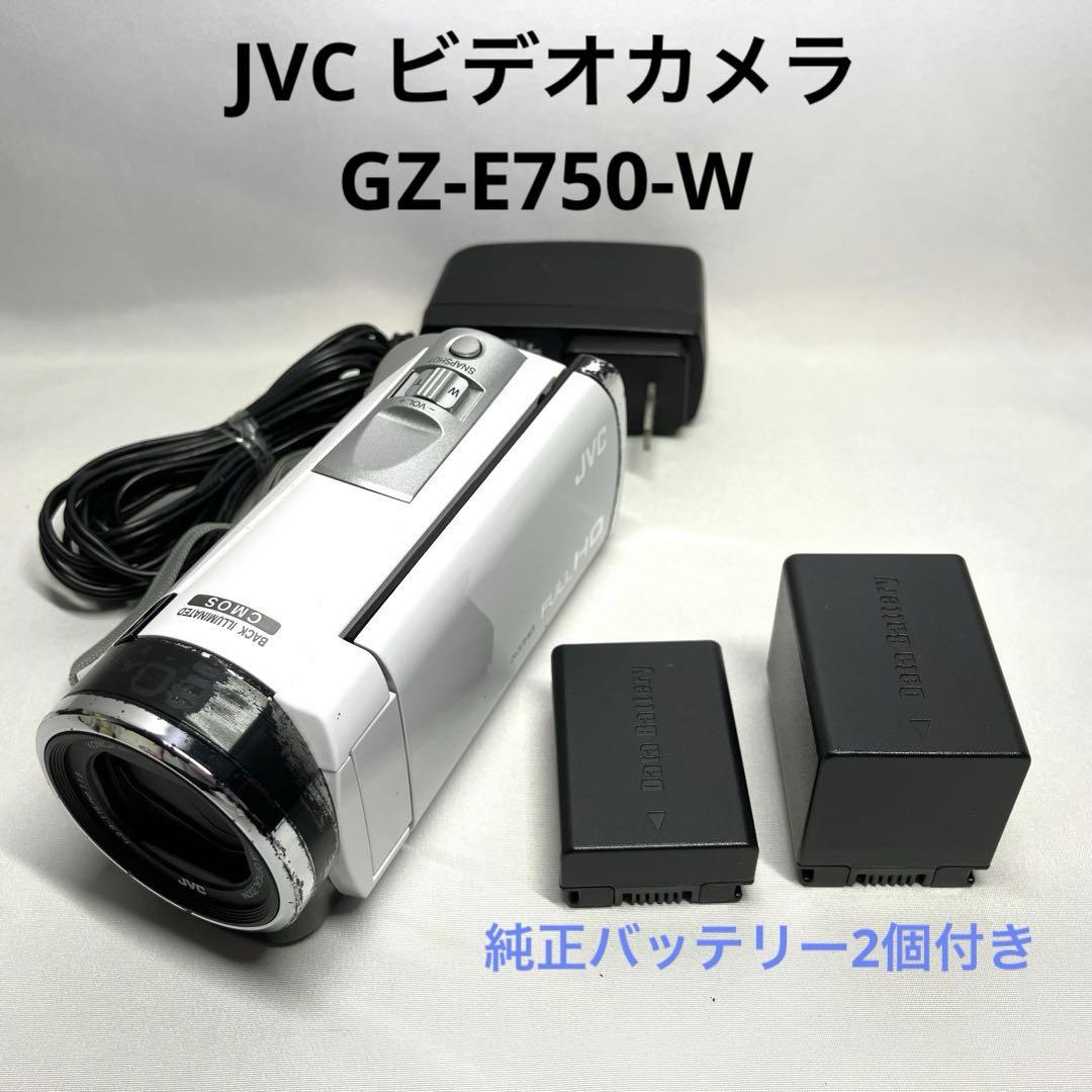 JVC フルHD GZ E750 R Amazon | Victor ビクター JVC 光学40倍ズーム搭載ビデオカメラ