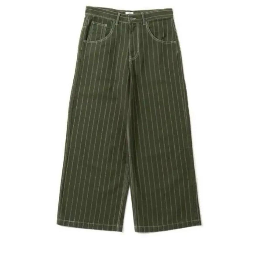 bless u ストライプデニム　翌日発送できます Wide Denim Pants – YZ