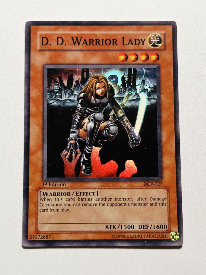 遊戯王カード 英語版 1st 異次元の女戦士 DCR-027 スーパーレア