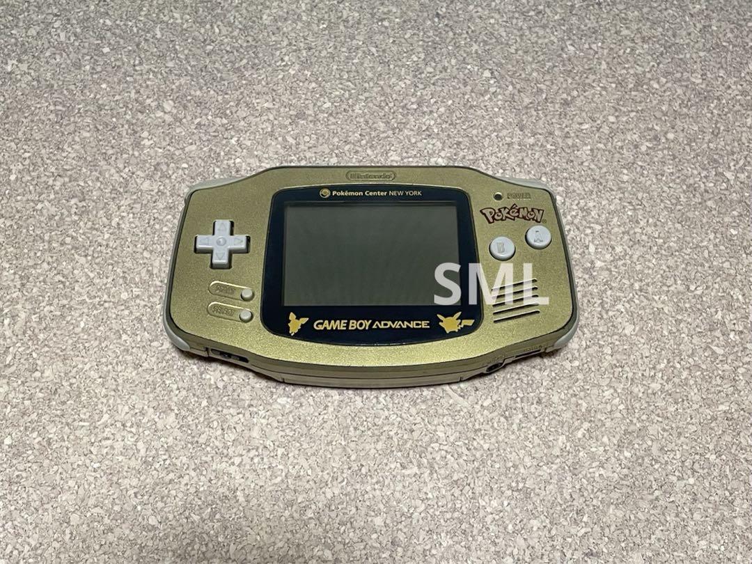 ゲームボーイアドバンス カバー 任天堂 GBA ポケモン ピカチュウ ゲームボーイアドバンス GBA ニューヨーク NY ポケセン 限定