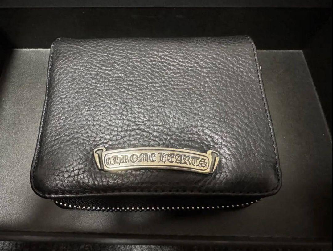美品！中古内TOPクラスの格安！クロムハーツ スクエアジップ