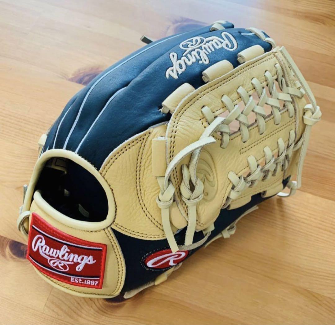 ローリングス　軟式用グローブ　新品未使用　　限定モデル　MLBモデル　右投げ用 Rawlings 【新品】 ローリングス 軟式グローブ / 投手用