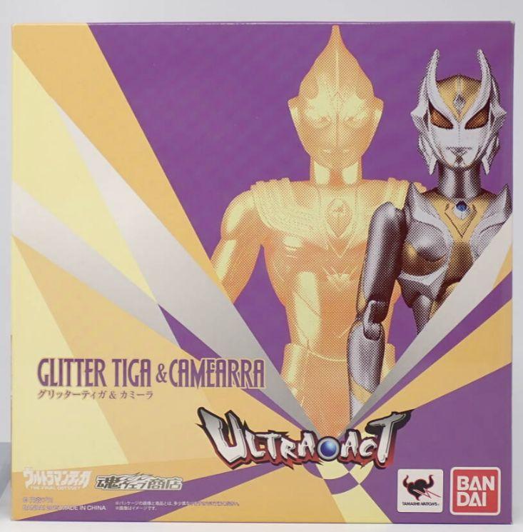 ウルトラアクト　グリッターティガ＆カミーラ30-0701-16 ULTRA-ACT グリッターティガ＆カミーラセット | 魂ウェブ