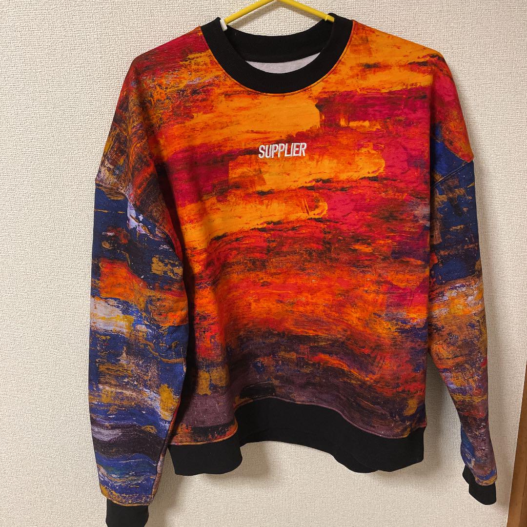 supplier パーカー （フーディー｜Tribal Leather Patch Zip