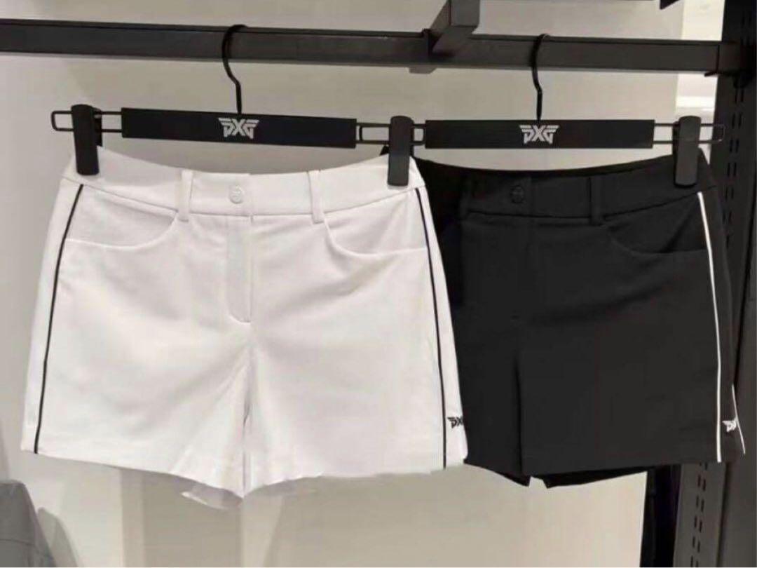 PXG ゴルフ ウェア レディース ポロシャツ ショートパンツ 2点セット PXG ゴルフ ウェア レディース ハーフパンツ ショートパンツ