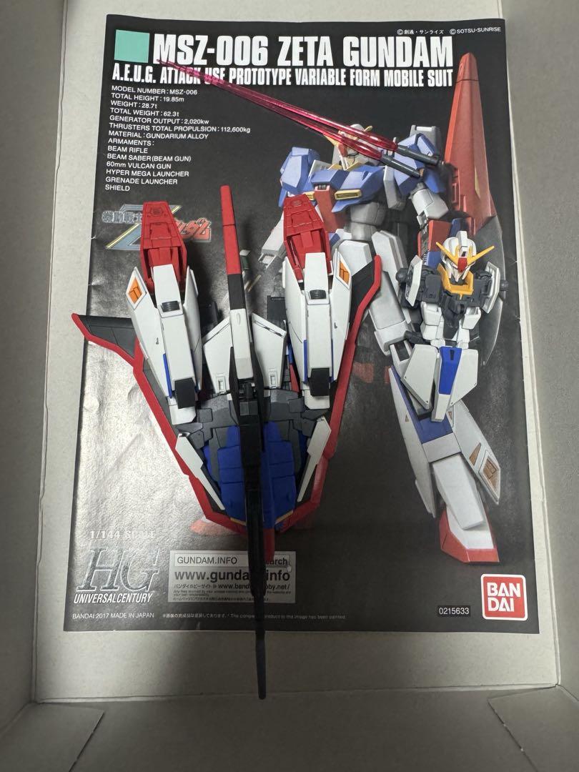 ジャンク ガンプラ HG ゼータガンダム Zガンダム リバイブ