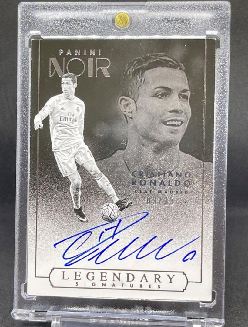 ronaldo ロナウド クリロナ 直筆サインカード 世界1枚限定 1of1
