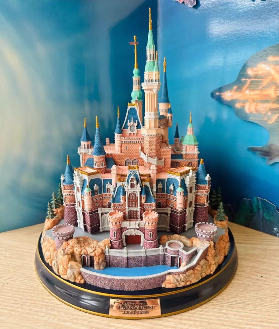 上海ディズニー キャッスル お城 フィギュア （レア WDW