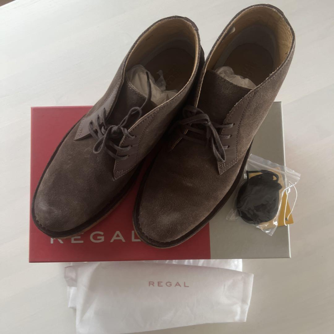 REGAL ブラウン スエード チャッカブーツ（REGAL(リーガル