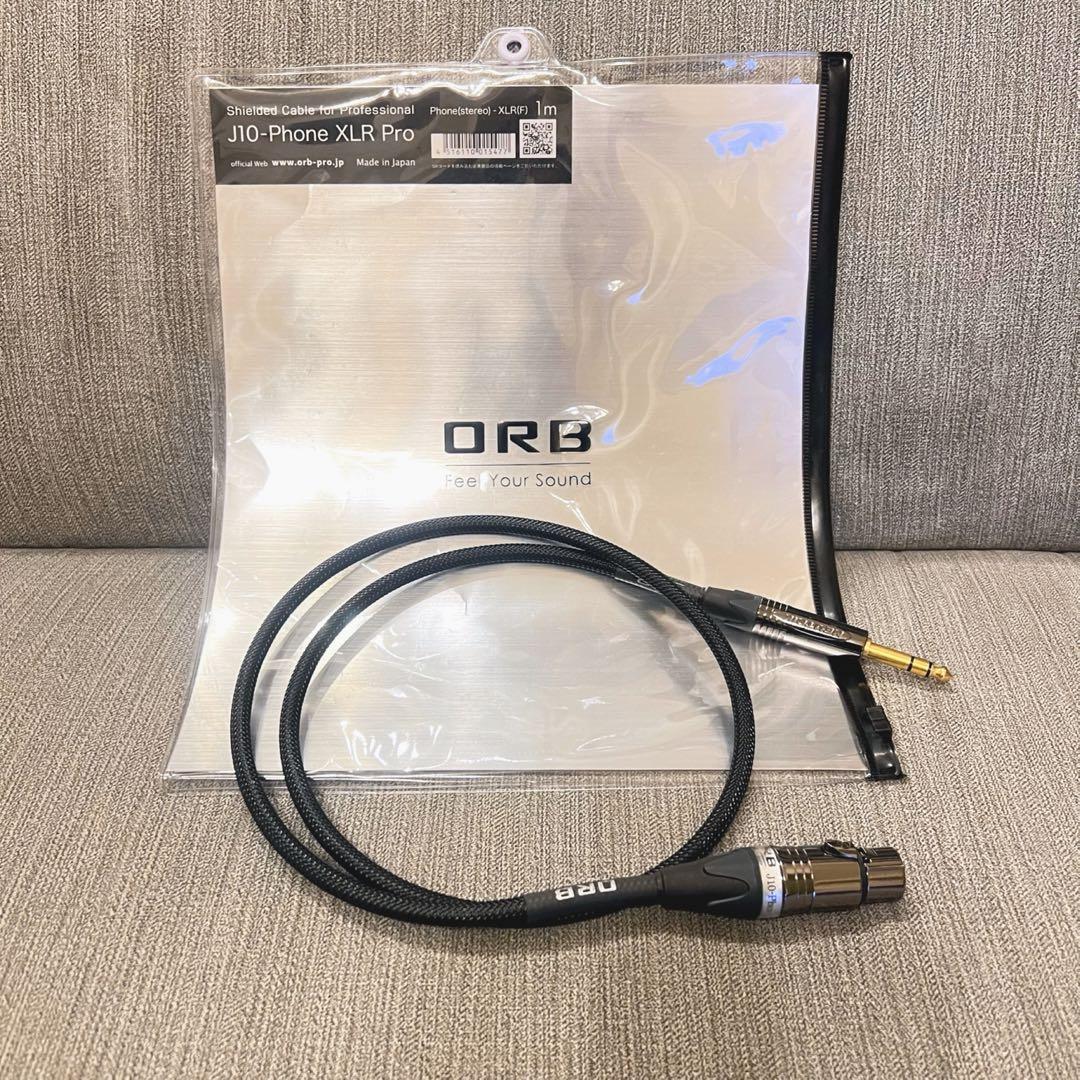【断捨離特価】ORB J10-Phone Pro TRS-XLR(F) 1m 断捨離特価】ORB J10-Phone Pro TRS-XLR(F) 1m（J10-Phone XLR