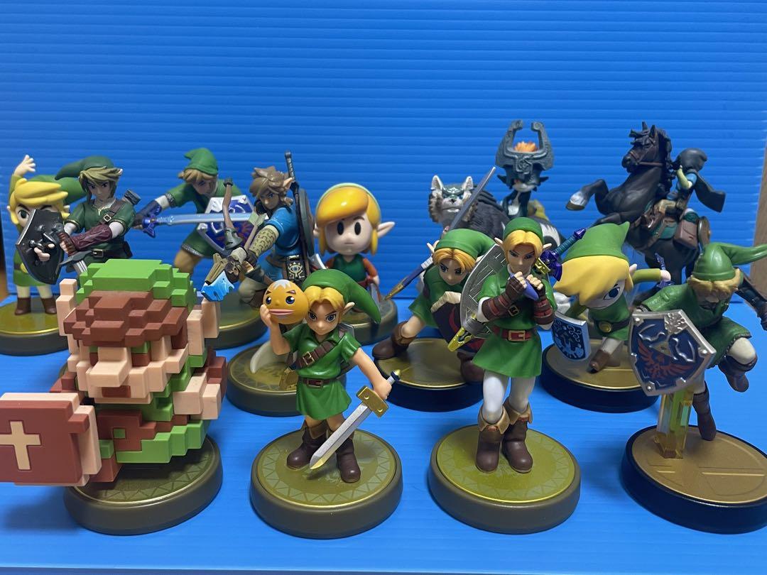 【未使用】ゼルダの伝説 プロコンとリンクのamiboセット Amazon.co.jp: amiibo リンク＆amiibo ゼルダ＆amiibo