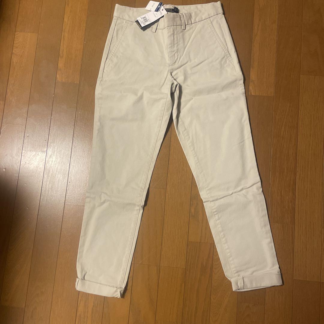 新品未使用　ポロラルフローレン　ライトベージュ チノパン　サイズ34/34 Polo Ralph Lauren ポロラルフローレン W36 L32 ベージュ