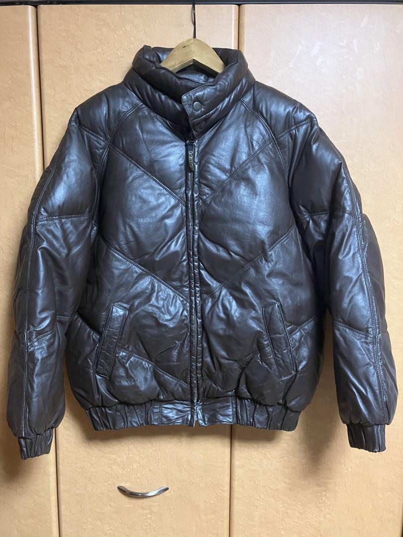 bREAKBEATs×BEAMS 牛革ダウンジャケット BEAMS PLUS（ビームス プラス）【別注】SIERRA DESIGNS / DOWN