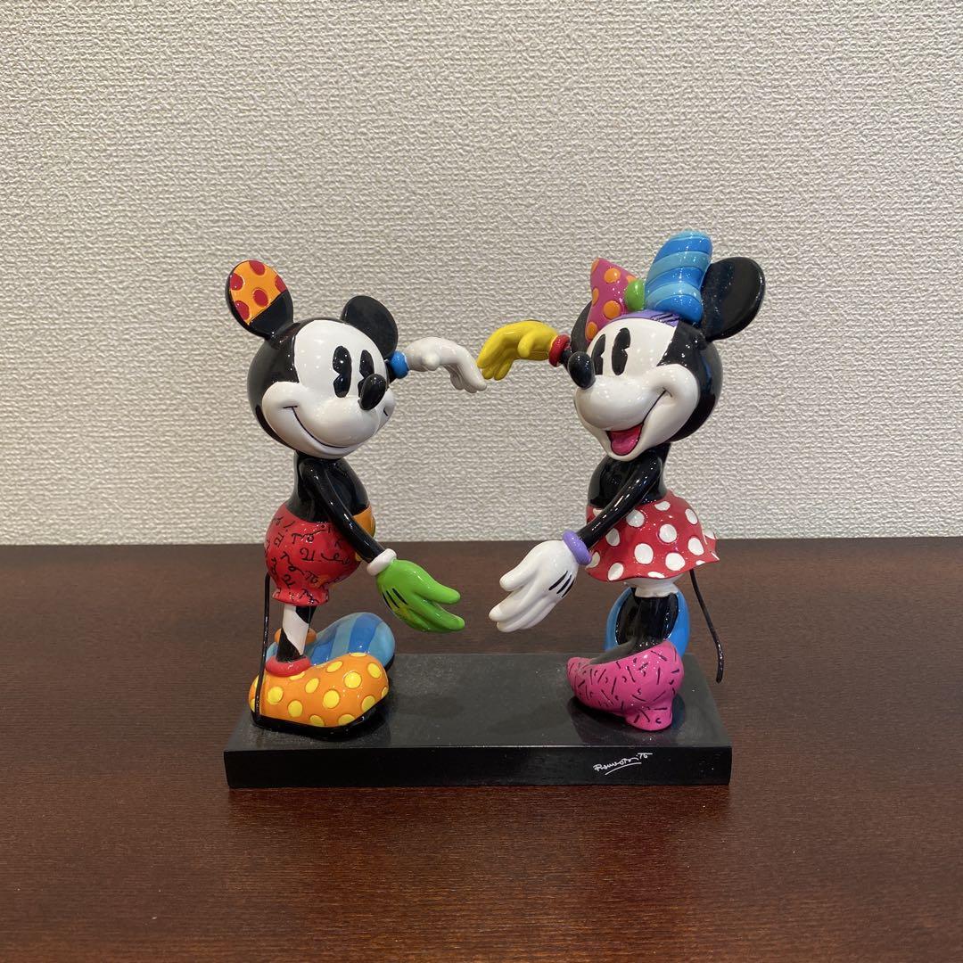 TDR ミッキー&ミニー　2人でハートポーズ TDR ミッキー&ミニー 2人でハートポーズ置物（真っ赤なハート