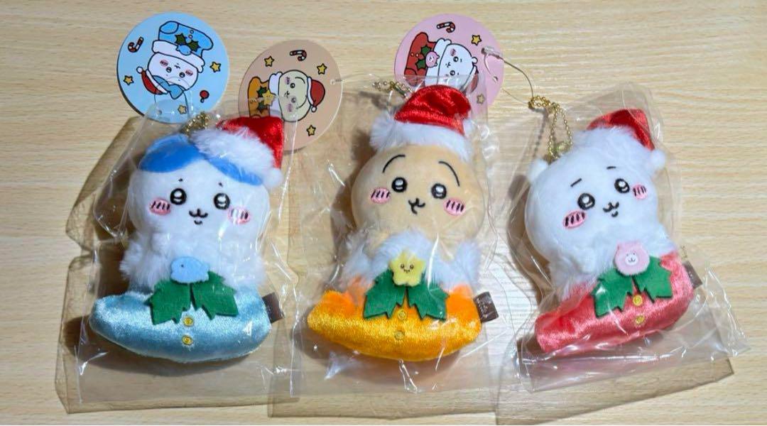 ちいかわ　エニマイくじ　4点　マスコット　オーナメント Amazon | ちいかわ エニマイくじ E賞 選べるクリスマスグッズ