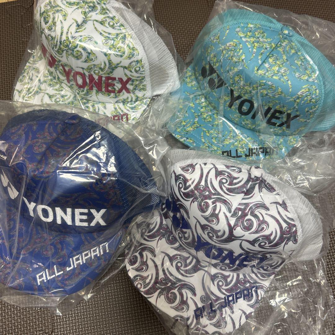 ヨネックス YONEX 限定オールジャパン 帽子キャップ（ネイビー） ヨネックス オールジャパン キャップ 新品未使用品 - メルカリ