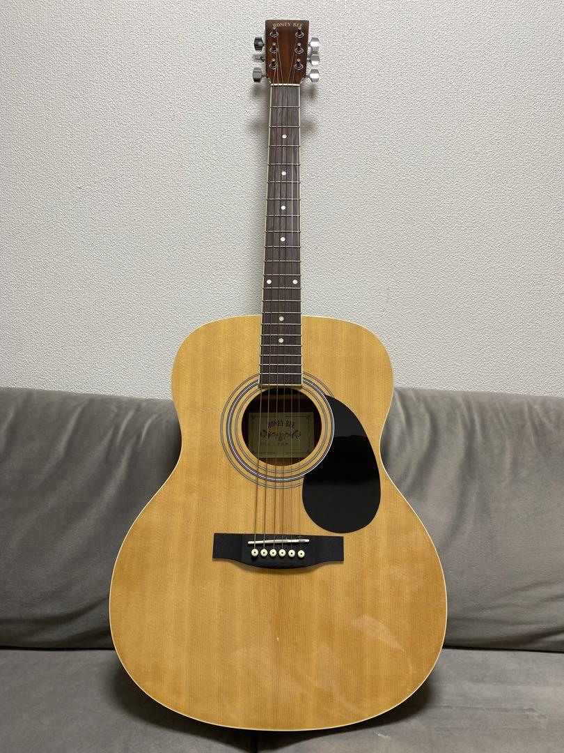 HONEY BEE ACOUSTIC GUITAR（Amazon.co.jp: HONEY BEE W-15/N