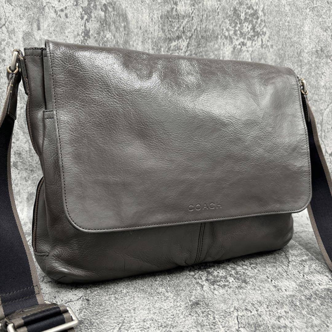 coach ☆ 極美品 コーチ メッセンジャーバッグ ショルダー 72362