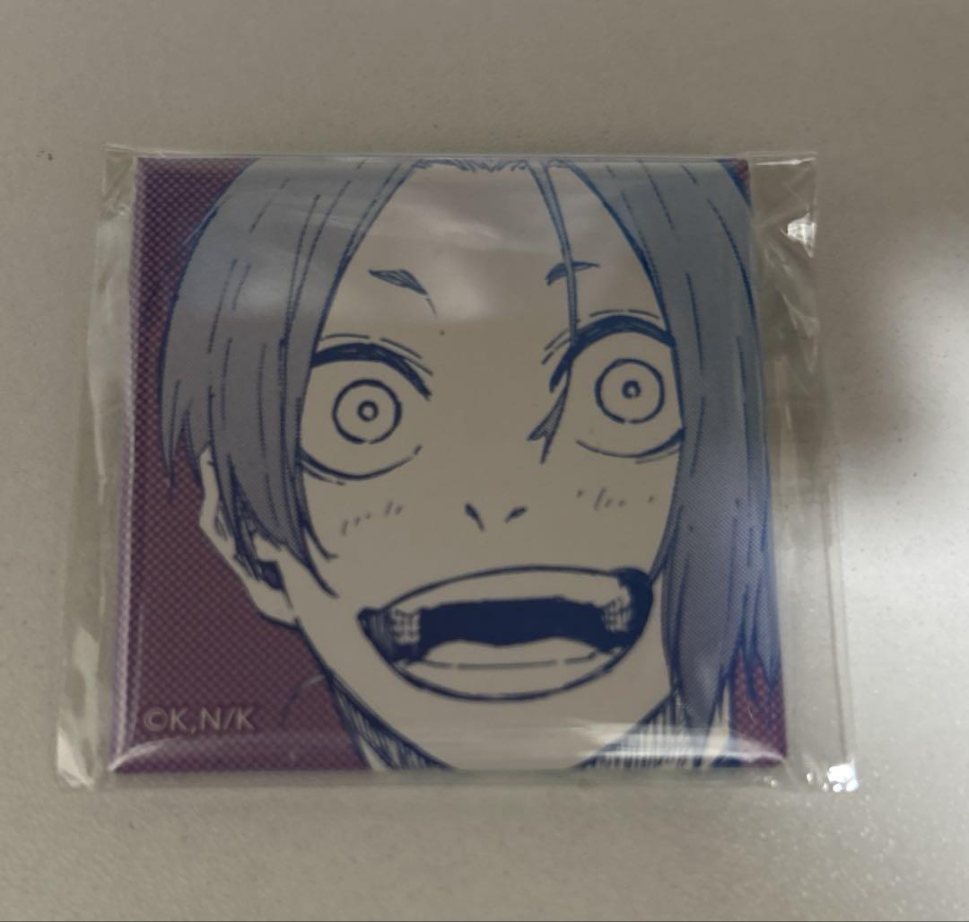 ブルーロック 原作 スクエア 缶バッジ 御影玲王