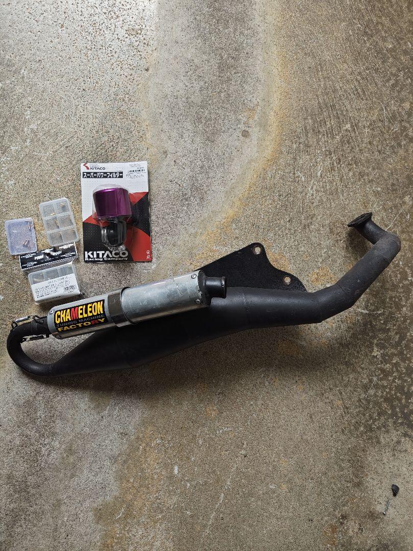 アドレスv100 チャンバー （K2TEC スポーツチャンバーALBA