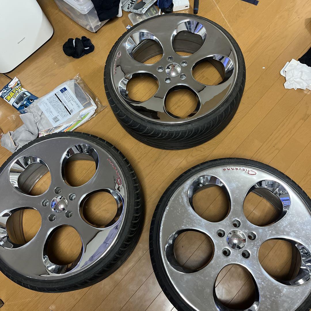 希少廃盤ジオバンナカプリ 20インチ 4本 セット＋1本 USDM Giovanna ジオバンナ カプリ 20インチ 8.5J 4本セット