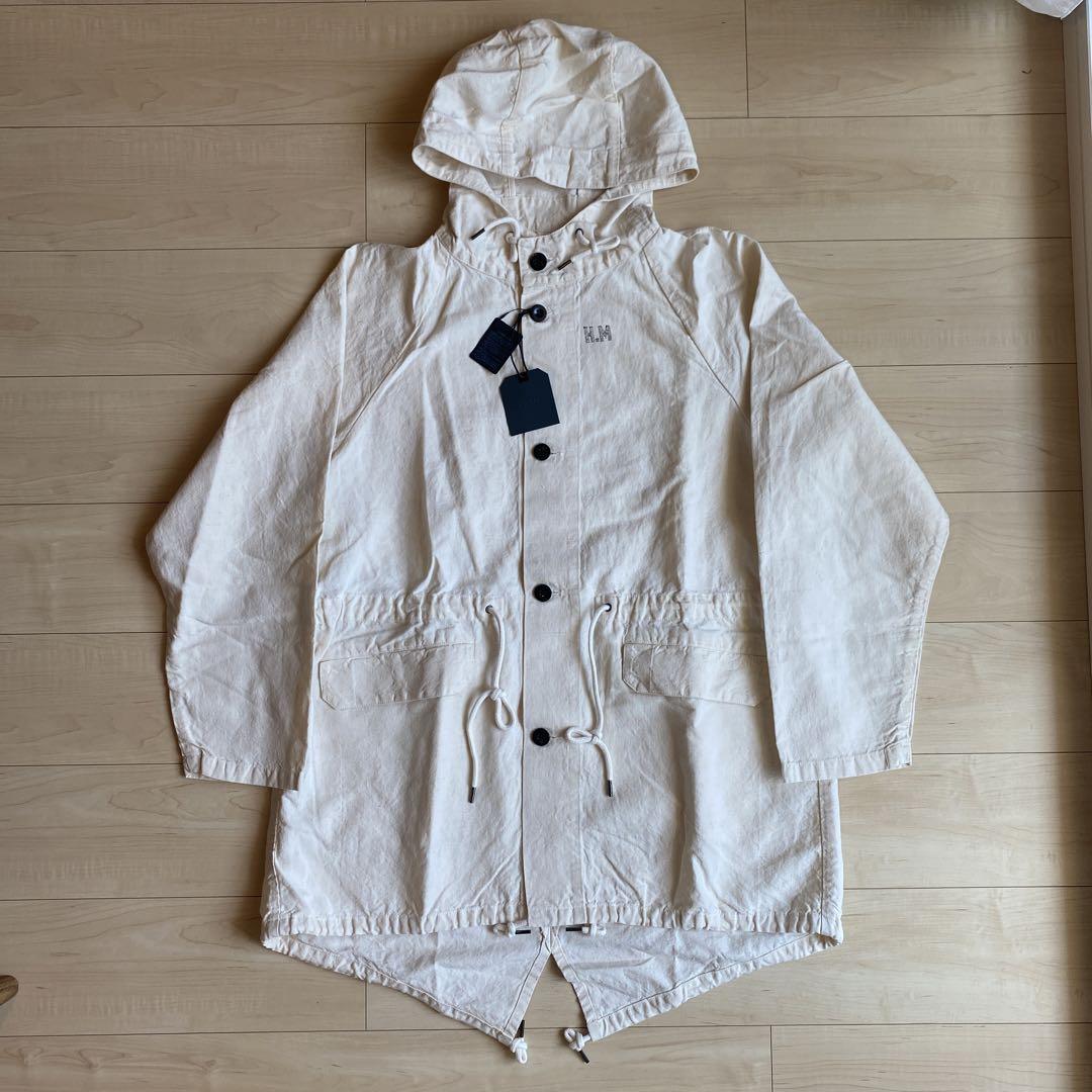 OUTIL 23ss 新品未使用 ヴィンテージリネンモッズコート OUTIL 23ss 新品未使用 ヴィンテージリネンモッズコート（OUTIL