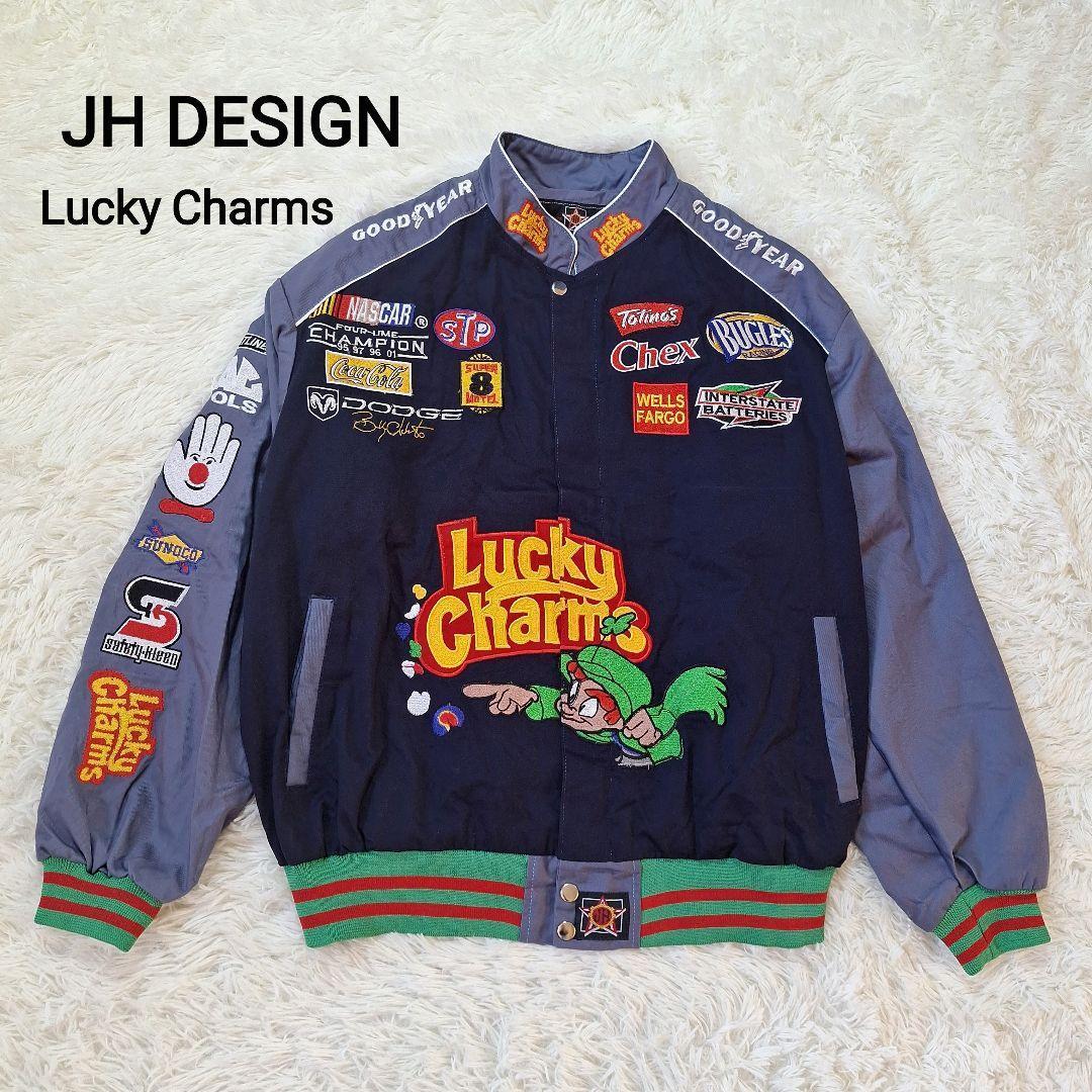 ジェフハミルトン　JH DESIGN　Lucky Charms　ジャケット JH Design Lucky Charms racing jacket SizeL Length 72 cm