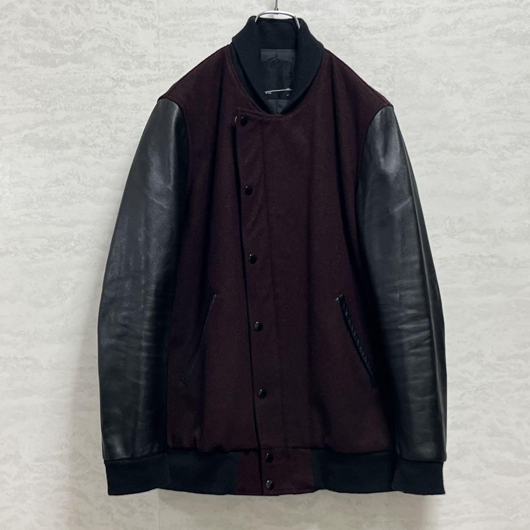 美品『ラッドミュージシャン』スタジャン/牛革/メルトル/袖切替