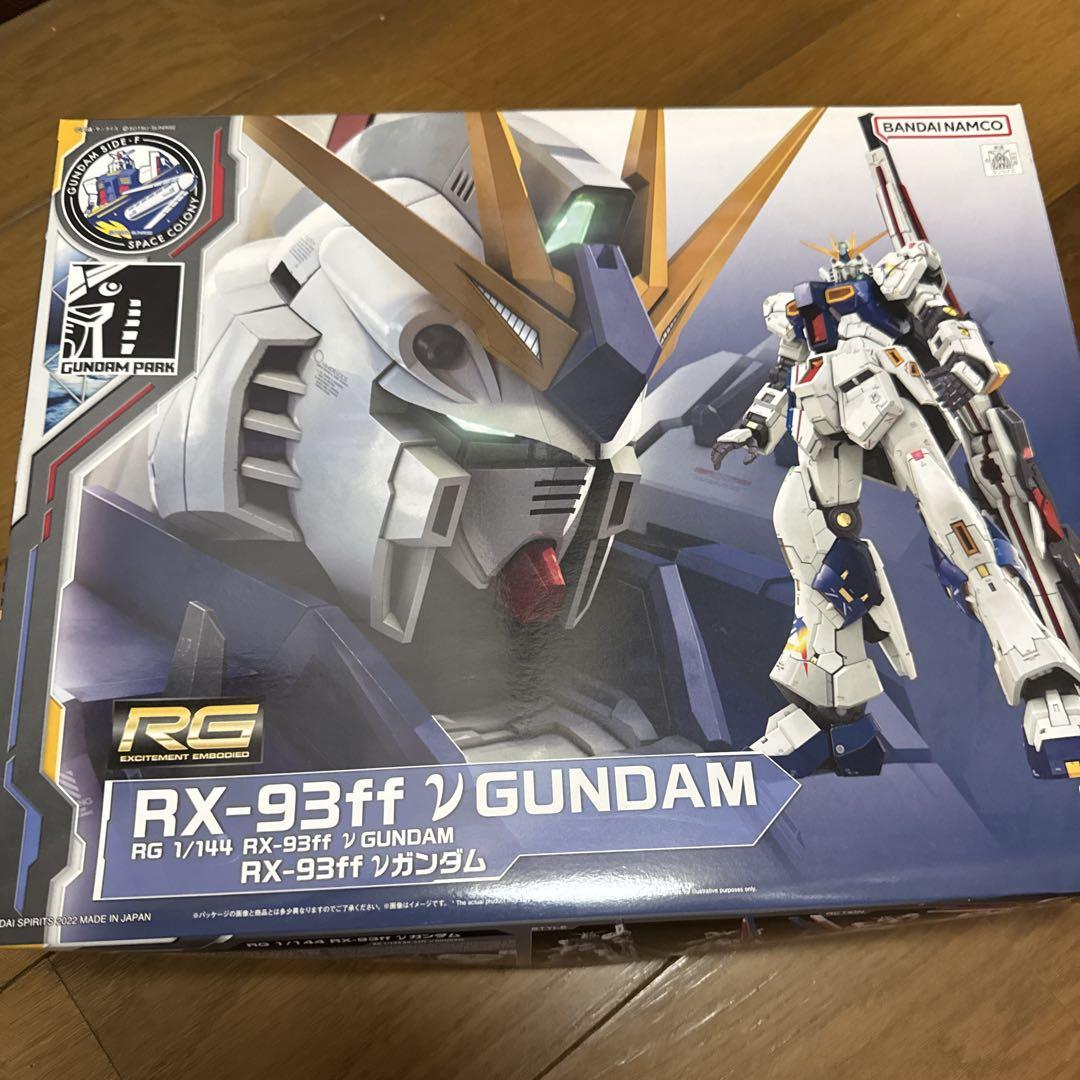RG ガンダムベース　SIDE-F 限定　ff νガンダム RG RX-93ff νガンダム」などGUNDAM SIDE-F限定品7点がガンダム