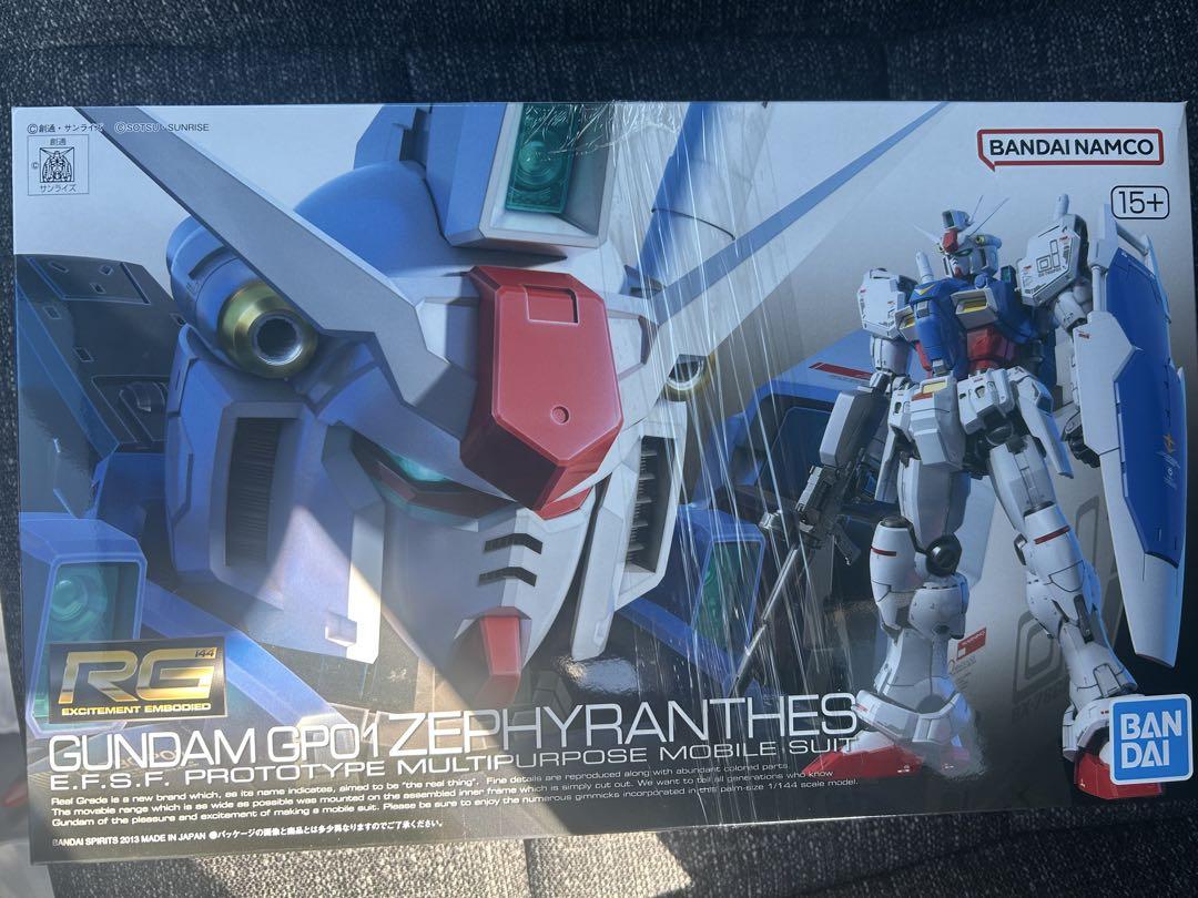 RG RX-78GP01 ガンダム試作1号機(ゼフィランサス）（RG 1/144 RX