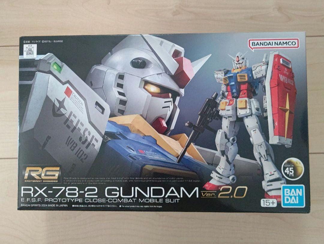 RG RX-78-2 GUNDAM Ver. 2.0（Review for the RG RX-78-2 2.0