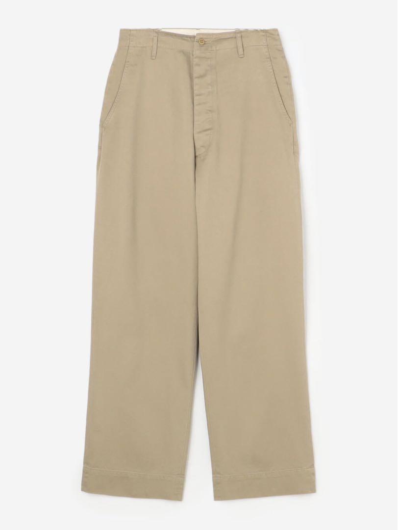 COMOLI KHAKI チノパンツ SIZE 3（COMOLI】 