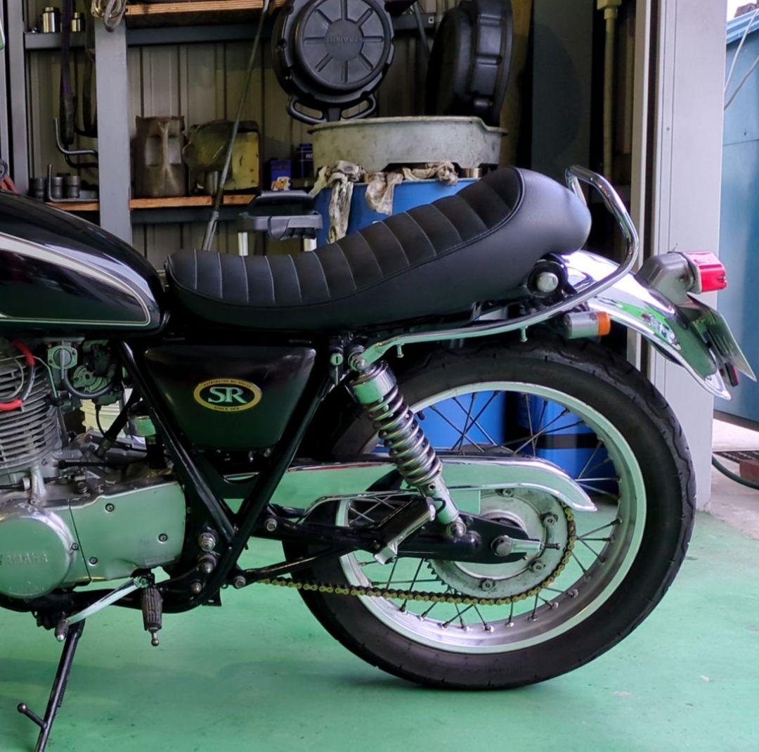 SR400 社外シート（K&Hダブルシート SR400 軽い SR500 社外