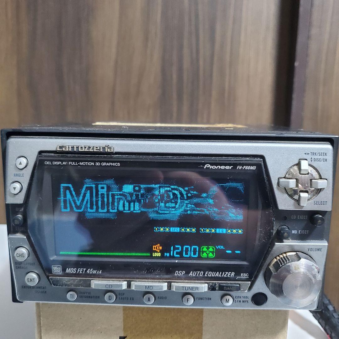 Pioneer carrozzeria FH-P88MD car stereo CD MD Player
