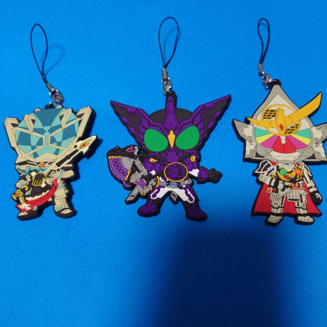 仮面ライダー ラバーストラップ 最強フォームまとめ売り （仮面