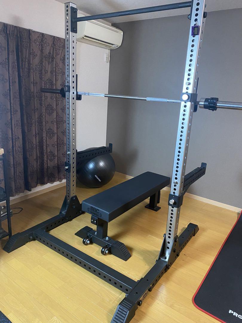 MBCPOWER スクワットラック 210cm ステンレス ホームジム（MBC