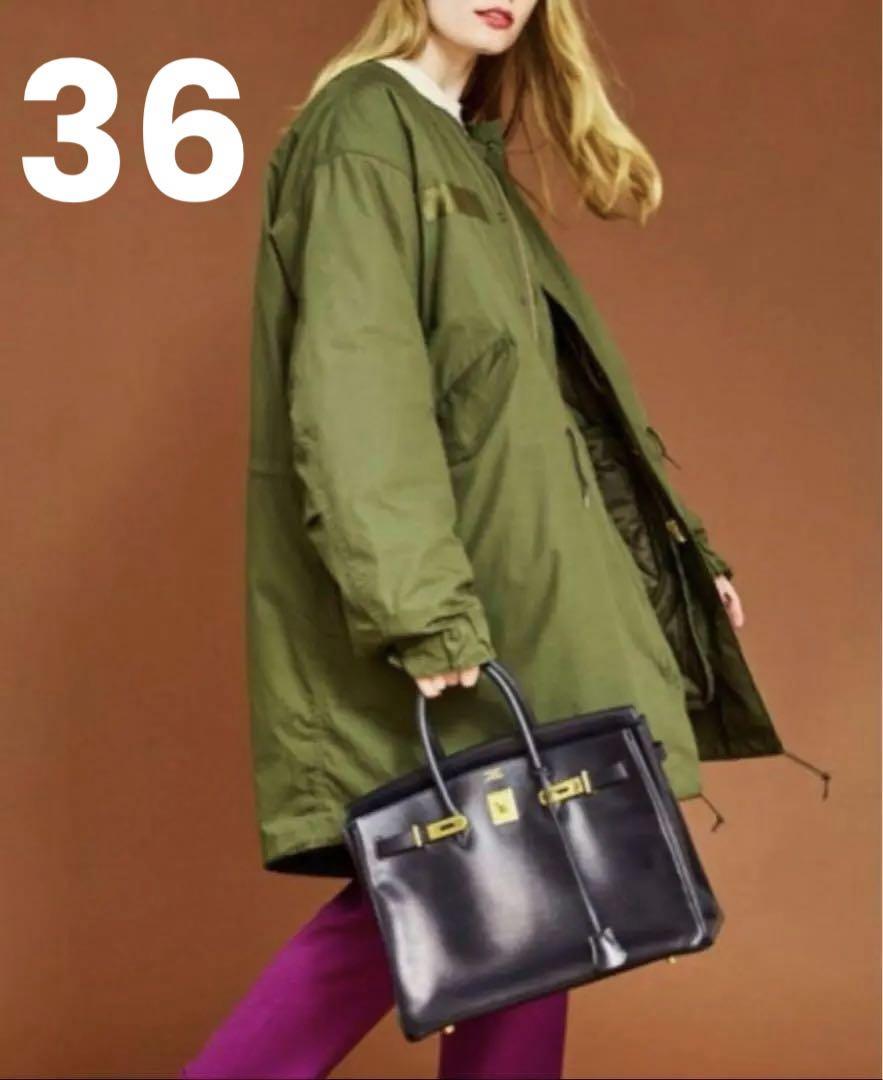 THE SHINZONE FIELD PARKA 34 カーキ ライナー付き 24AMSCO01]THE SHINZONE(ザ シンゾーン) FIELD PARKA フィールド