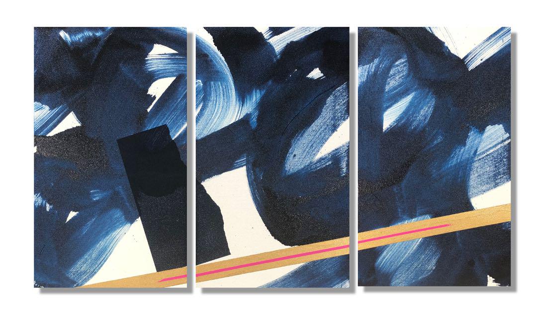 絵画 油絵 原画 抽象画 現代アート 和モダン スタイリッシュ M8