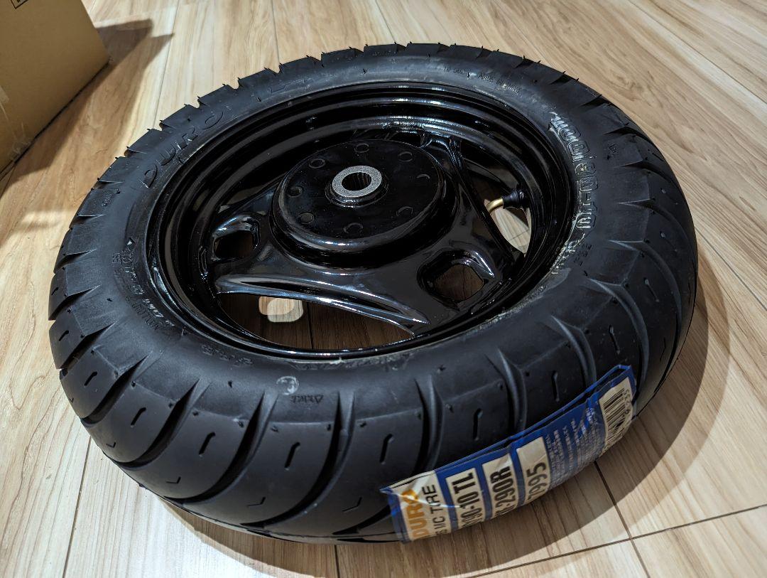 アドレス　v125 CF46A リアホイールタイヤ付き 新品タイヤ付き アドレス V125/125G CF46A 新品リアホイール