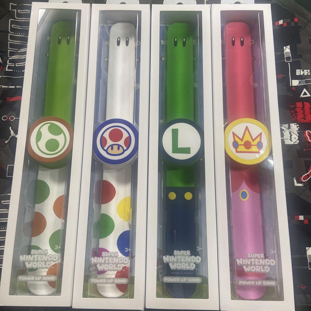マリオ パワーアップバンド4本SET 美品 （USJ パワーアップ