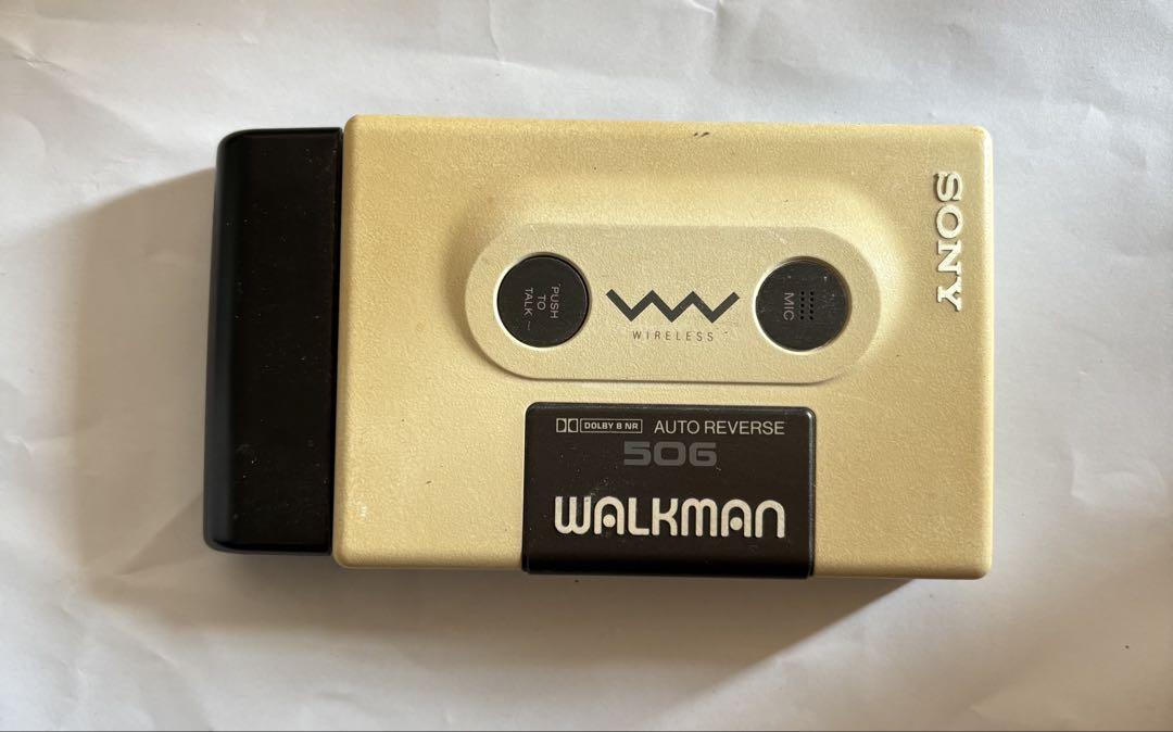SONY カセットウォークマン WM-506 未確認商品（SONY WM-FX833