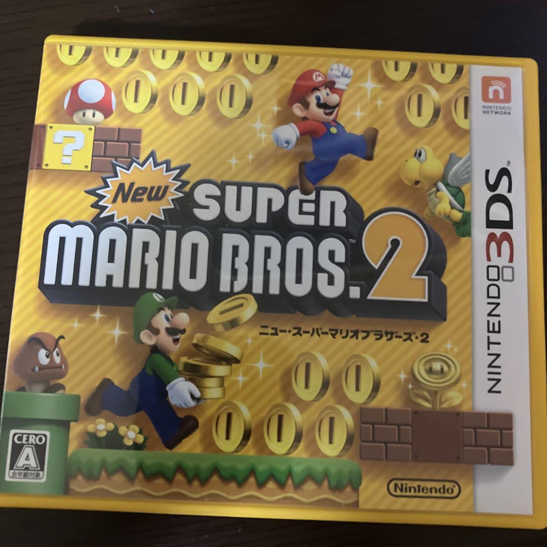 Nintendo3DSのカセットです。スーパーマリオブラザーズ2