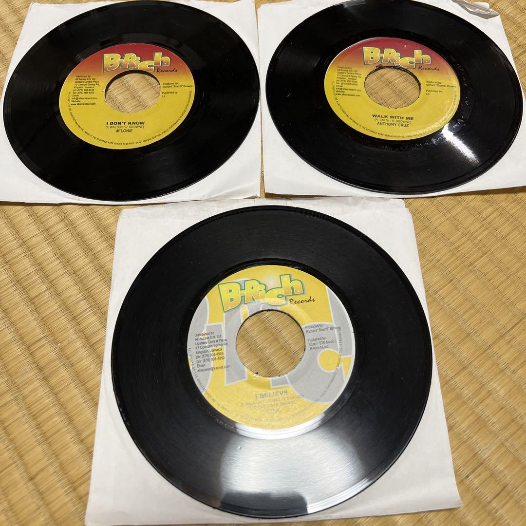 レゲエ I BELIEVEリディム 7枚 Reggae I BELIEVE Riddim 7 tracks