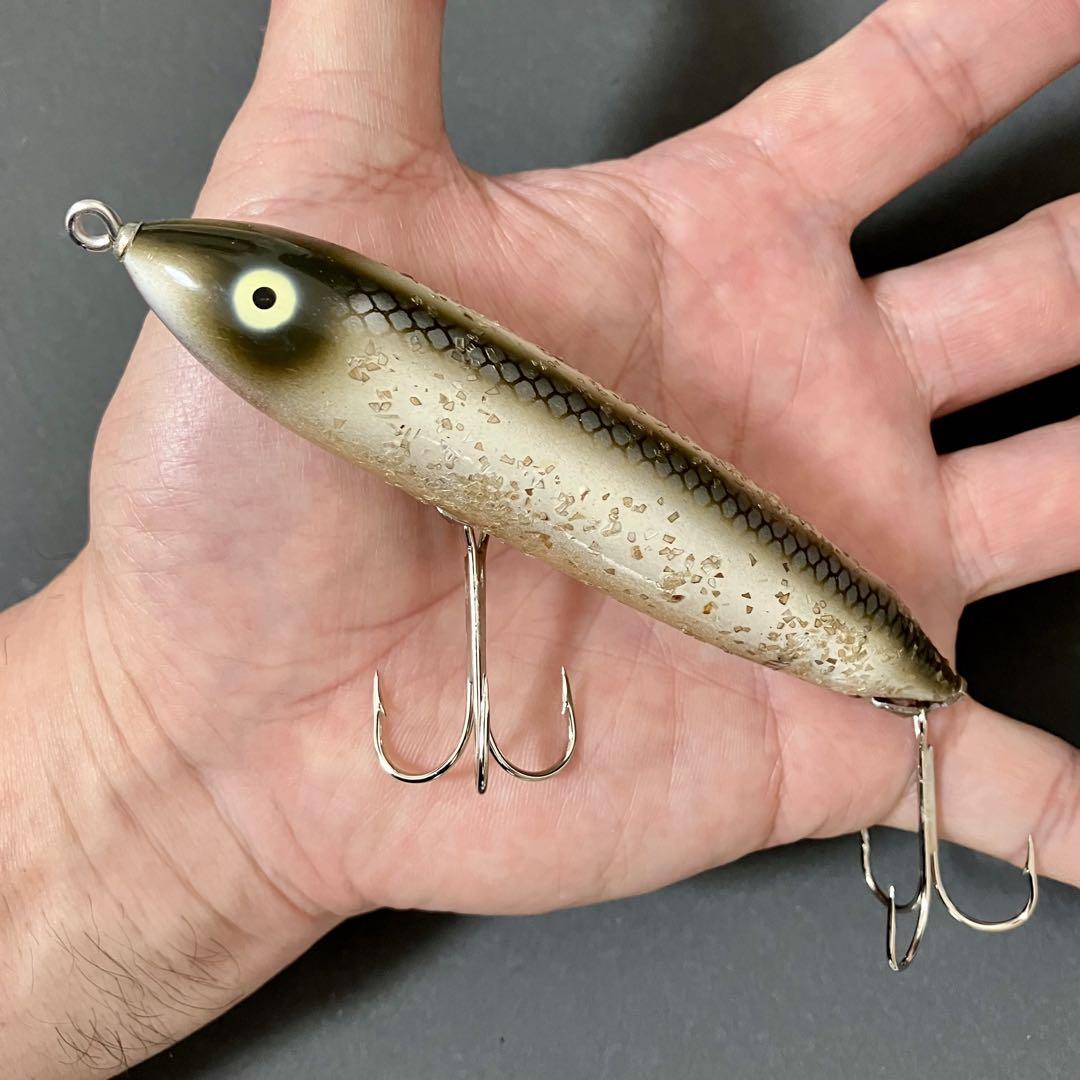 ヘドン 1stザラ 銀ラメSSクリア 1939年〜1st HEDDON ZARA（JUNK
