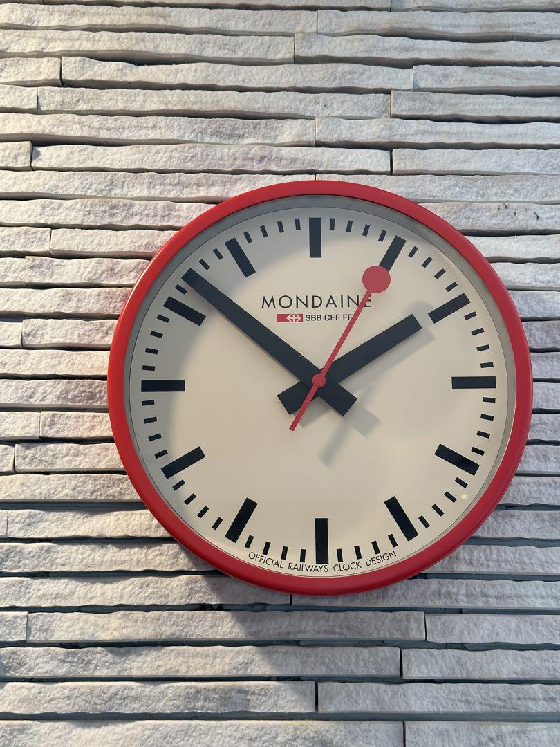 MONDAINE 壁掛け時計 Amazon.co.jp: MONDAINE 掛け時計 ウォールクロック 40cm A995