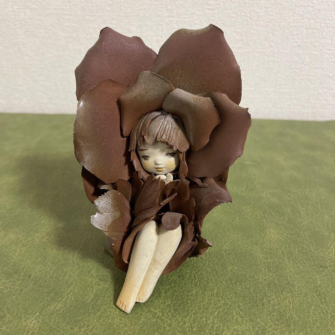 創作人形 陶器人形作家 竹内 祥子 陶人形 森の精リーベ（創作