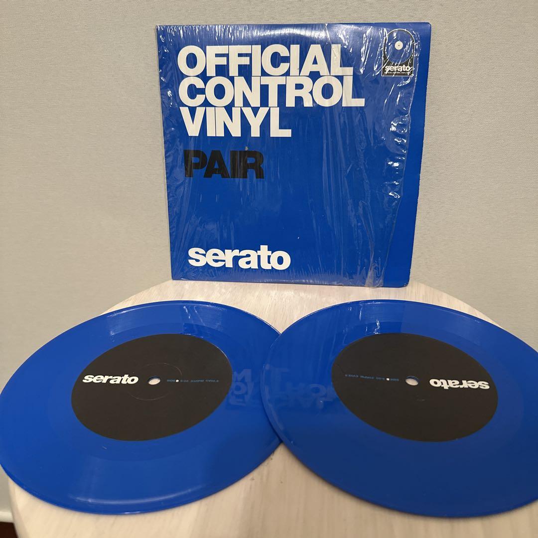 未使用 serato 7インチ コントロールヴァイナル レコード ペア
