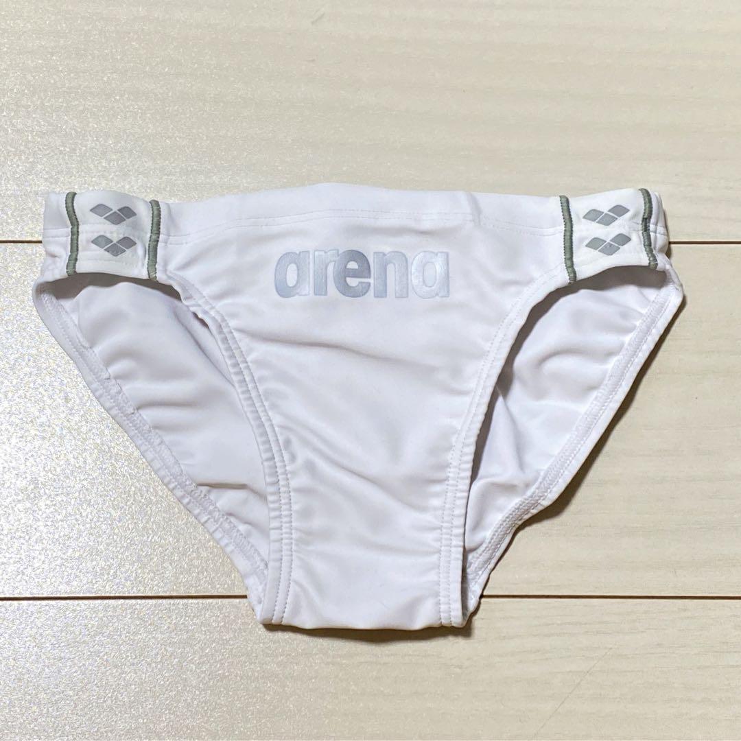 arena 【新品】▽ 競パン ▽ SS ／ ホワイト 競泳パンツ